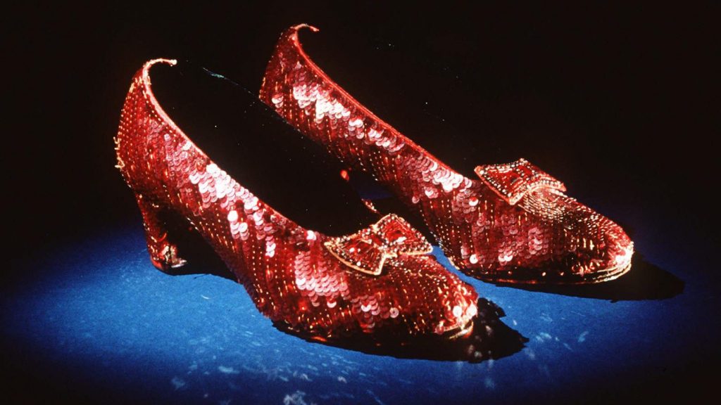 Ruby Slippers at the Judy Garland Museum
